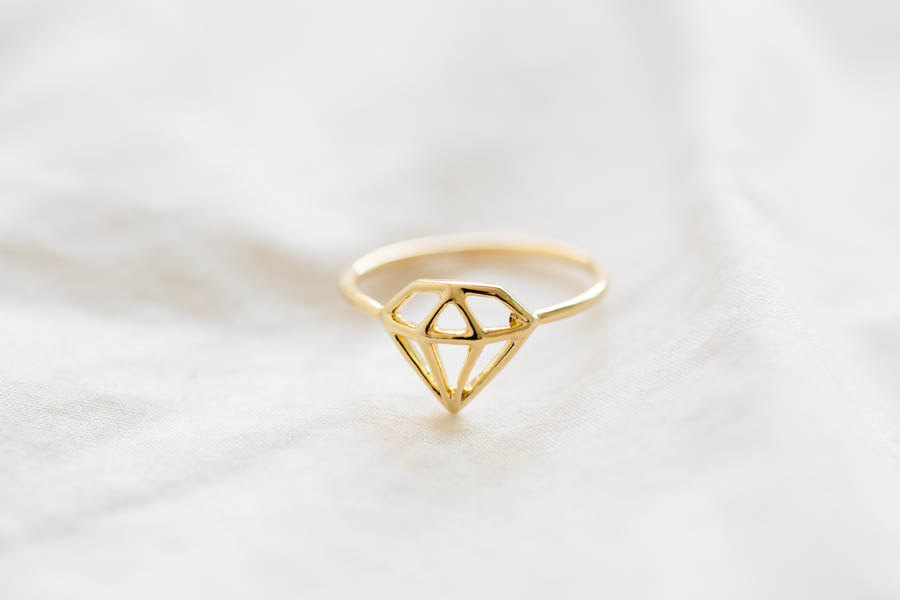 Cute Open Diamond Ring Bridesmaid Gift Bridesmaids Bridal Cute Open Diamond Ring Bridesmaid Gift Bridesmaids Bridal R088n