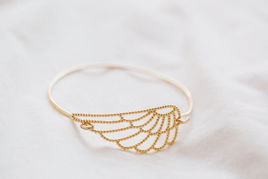 Angel Wing Bangle Bracelet Jewelry Angel Wing Bangle Bracelet Jewelry Feather Faith B401r