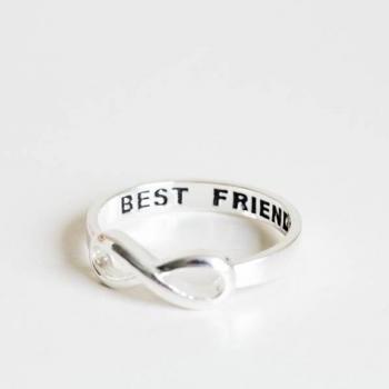 Best Friend Infinity Ring Friends Best Friend Infinity Ring Friends